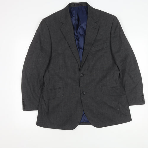 Austin Reed Men's Grey Blazer Jacket, Size 40S Formal Wear