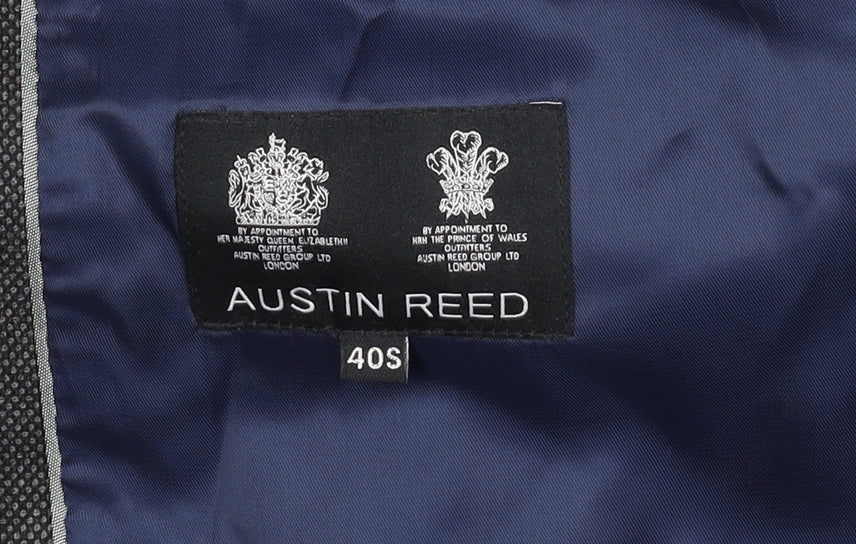 Austin Reed Men's Grey Blazer Jacket, Size 40S Formal Wear