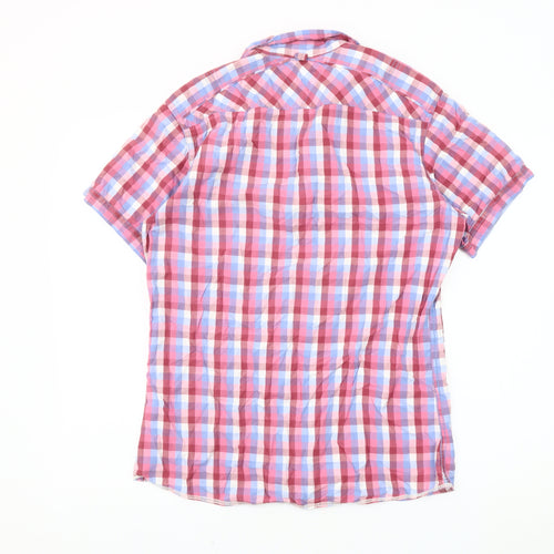 Hilfiger Denim Men's Checked Short Sleeve Shirt M