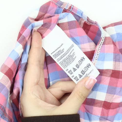 Hilfiger Denim Men's Checked Short Sleeve Shirt M