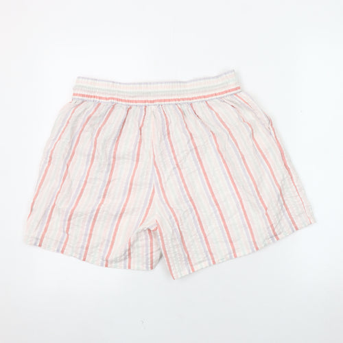 FatFace Women’s Multicoloured Cotton Sleep Shorts, Size 12
