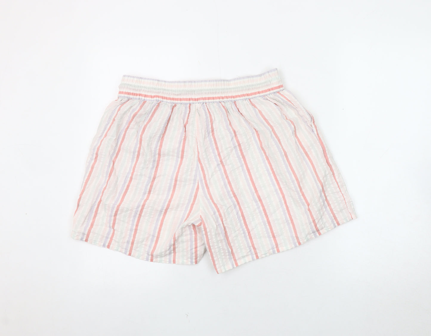 FatFace Women’s Multicoloured Cotton Sleep Shorts, Size 12