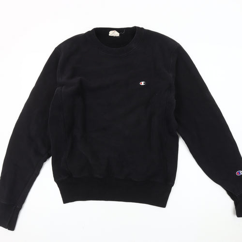 Champion Men's Black S Pullover Sweatshirt