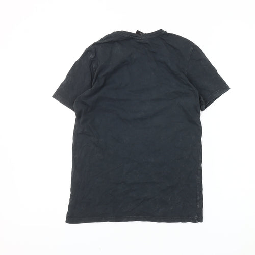 Marvel Boys Black T-Shirt Black Panther 9-10 Years