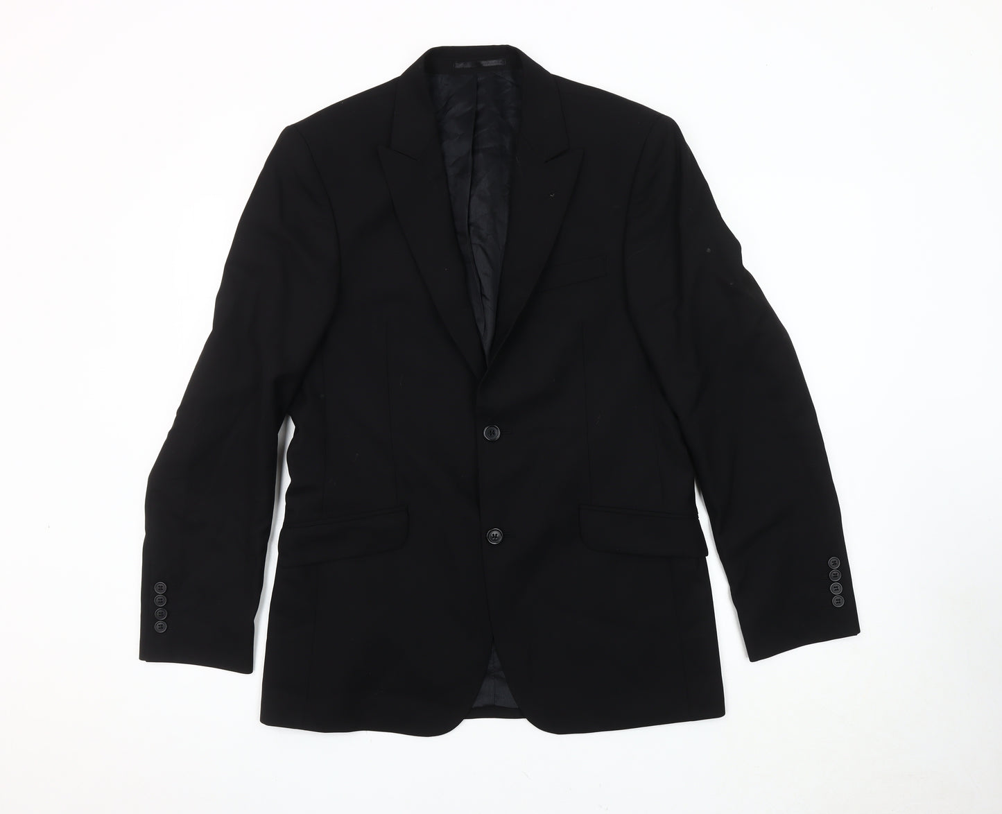 Lambretta Men's Black Blazer 38R Formal Jacket