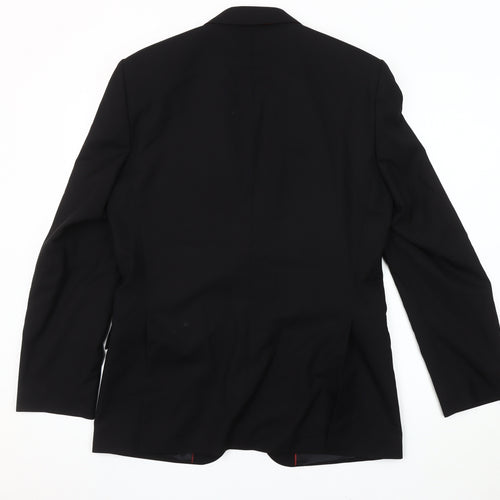 Lambretta Men's Black Blazer 38R Formal Jacket