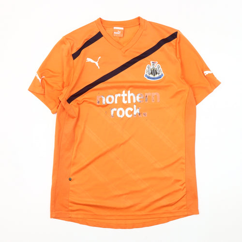 Puma Men's Orange Medium Football Jersey