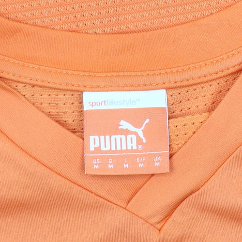 Puma Men's Orange Medium Football Jersey