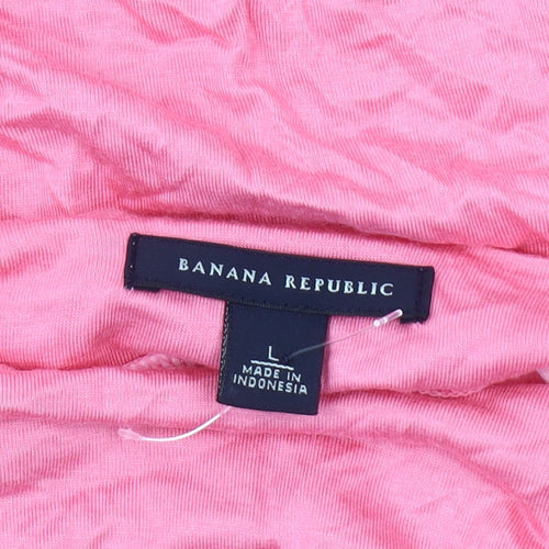 Banana Republic Women's Pink Tank Camisole L
