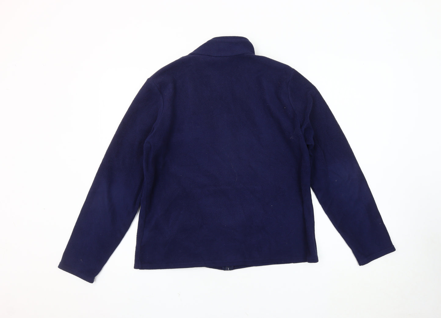 Marks and Spencer Women’s Blue Fleece Jacket Size 6