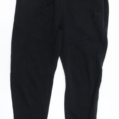 Nike Men's Black Jogger Trousers L - Activewear Fleece