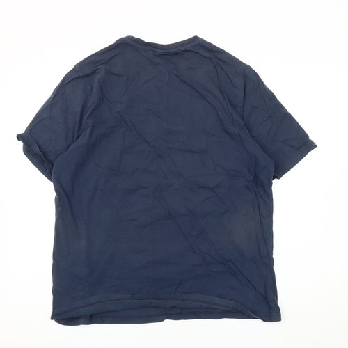 Disney at George Men's Blue Animal T-Shirt Large