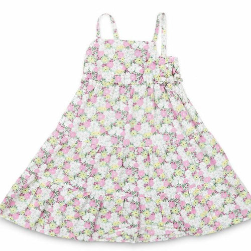 GAP Girls Multicoloured Floral A-Line Dress XS