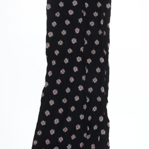 Gap Black Slip Dress Women S Casual Geometric Long Strappy