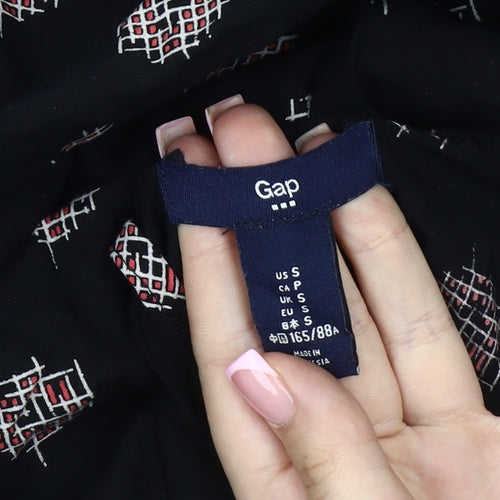 Gap Black Slip Dress Women S Casual Geometric Long Strappy