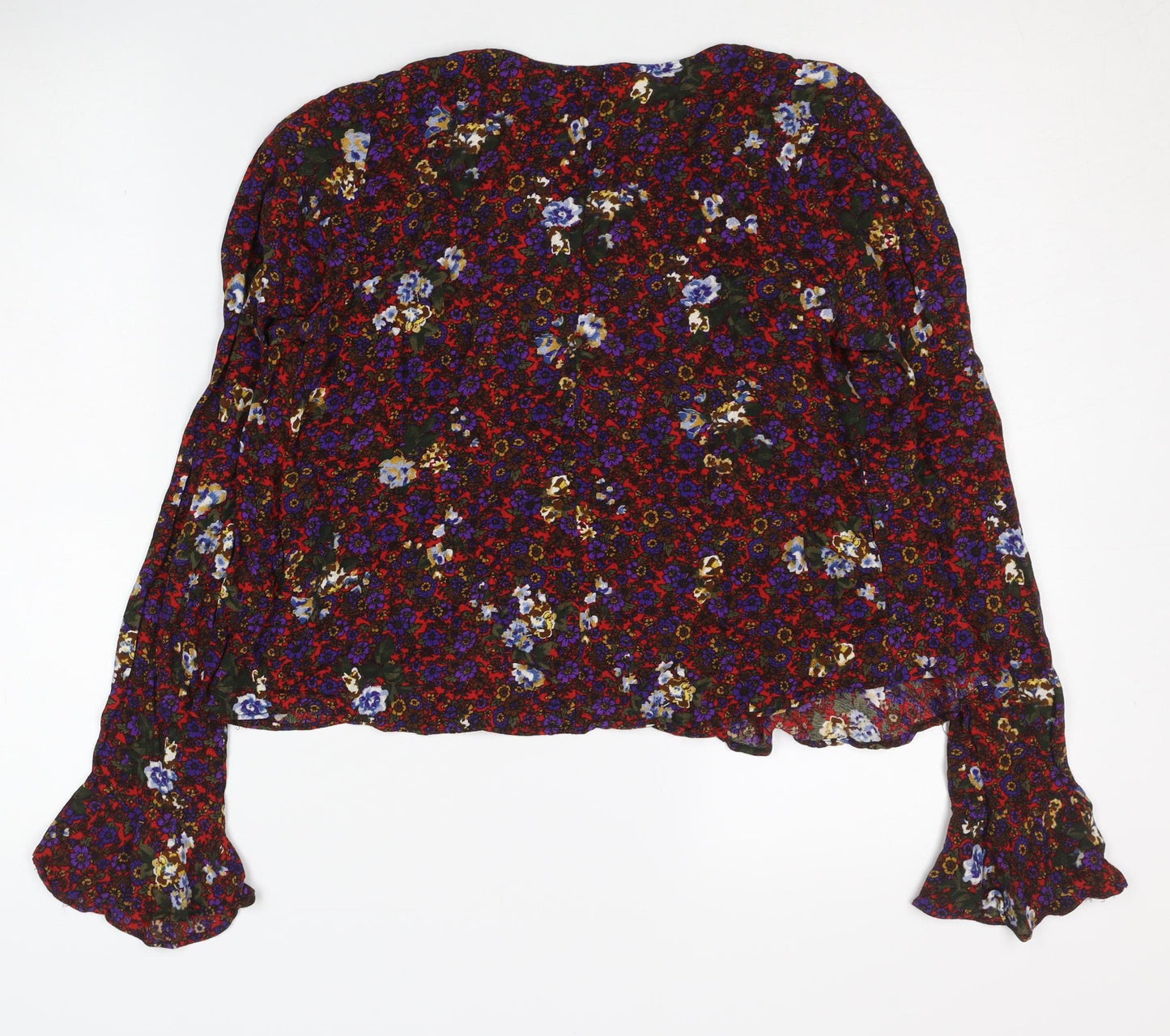 Pins and Needles Women's XS Multicoloured Floral Blouse
