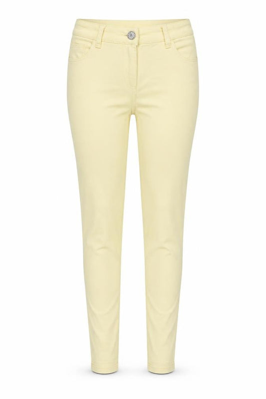 Front view of Marks & Spencer Yellow Jegging, size 12, Women