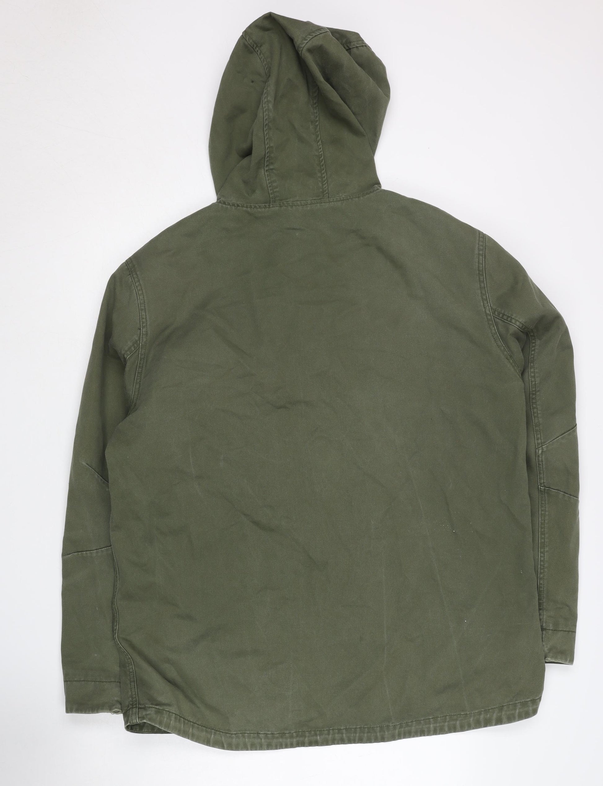 Zara Man Green XL Parka Jacket for Men – Preworn