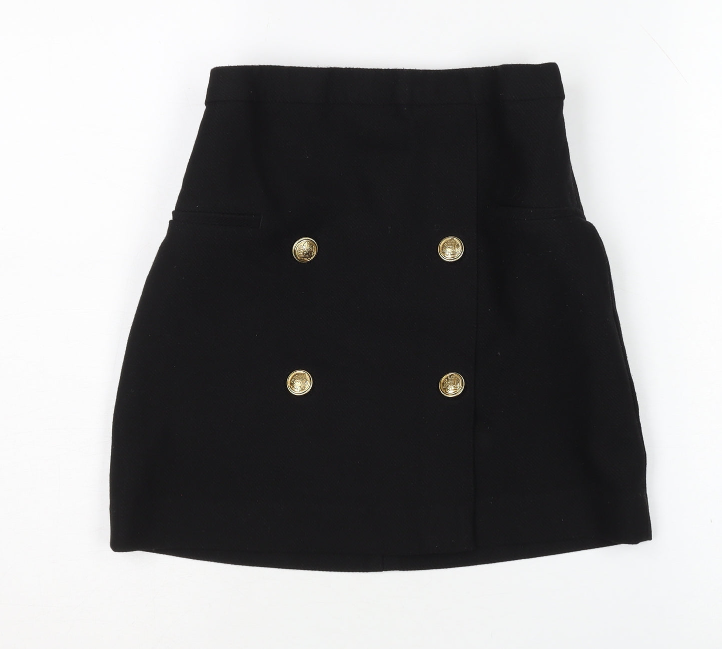 H&M Women's Black Mini Pencil Skirt Size 6