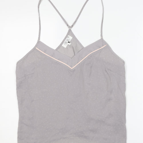 Nine by Savannah Miller Grey Cami Size 14 Sleeveless