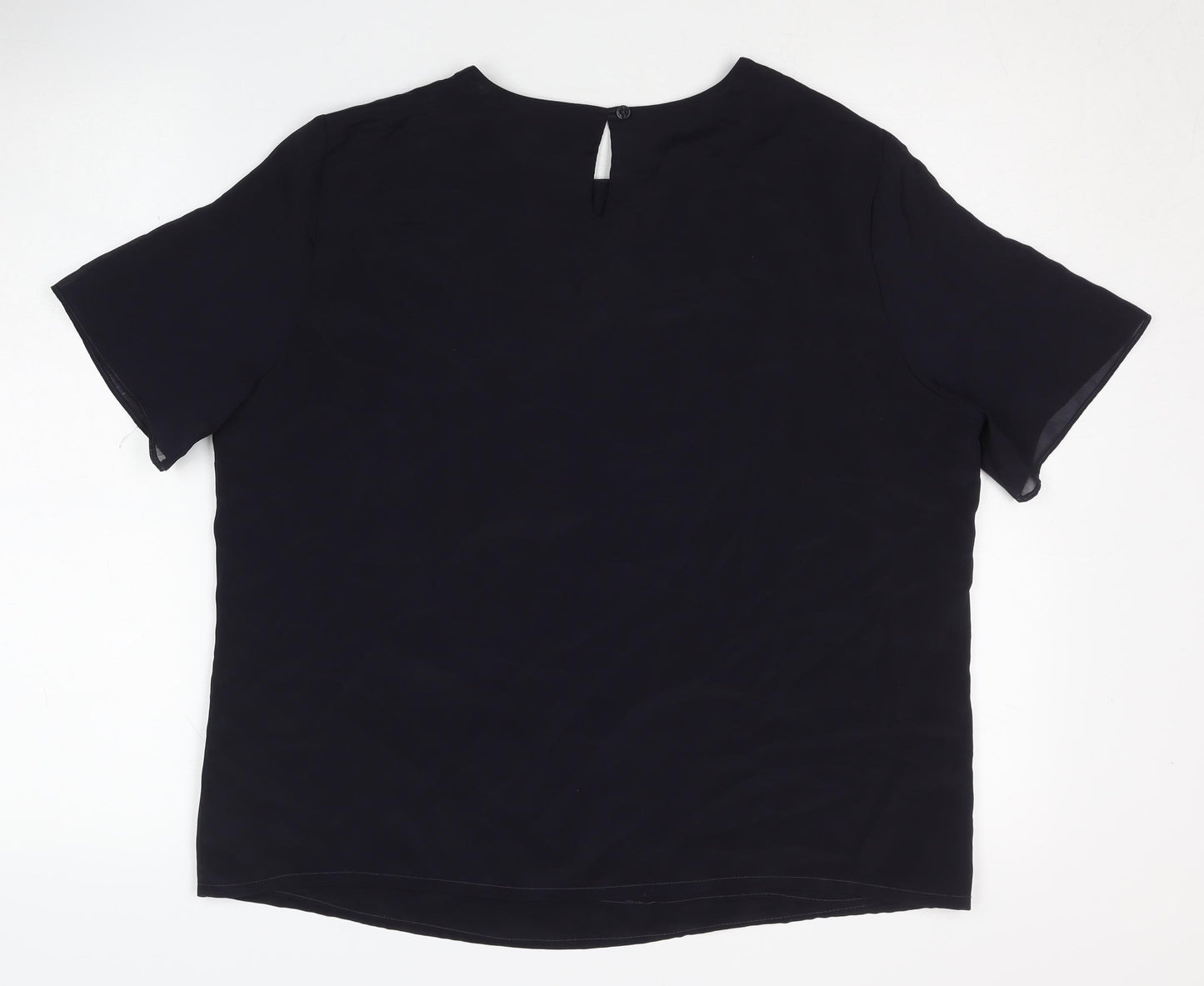 Marks and Spencer Black Women's Blouse Size 16