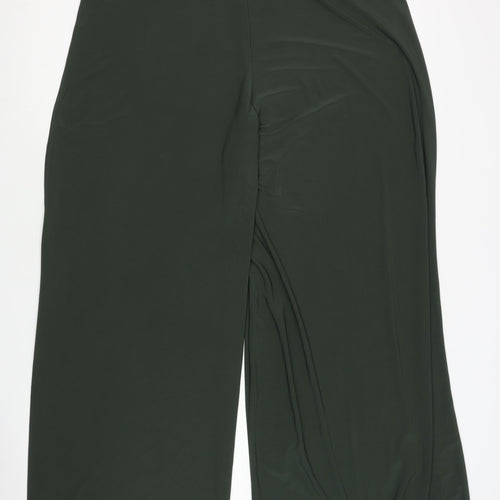 Roman Women's Green Wide-Leg Trousers, Size 14