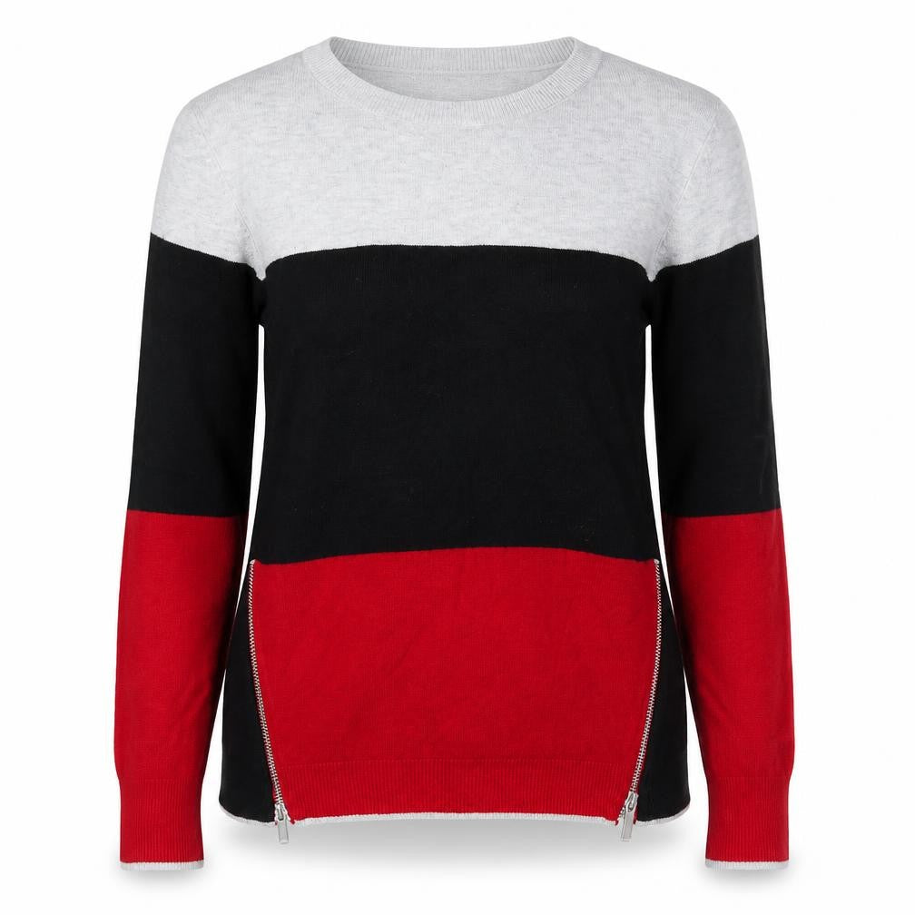 Front view of Marks & Spencer Women's Multicoloured jumper, size 8