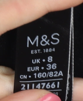 Marks and Spencer Women's Multicoloured Pullover Jumper Size 8