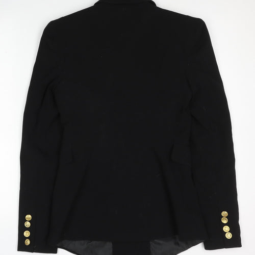 VILA Women's Black Double-Breasted Blazer XS