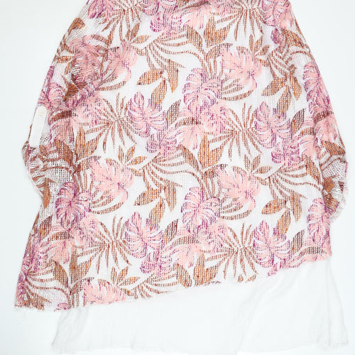Klass Women's Multicoloured XL Floral Pullover Jumper