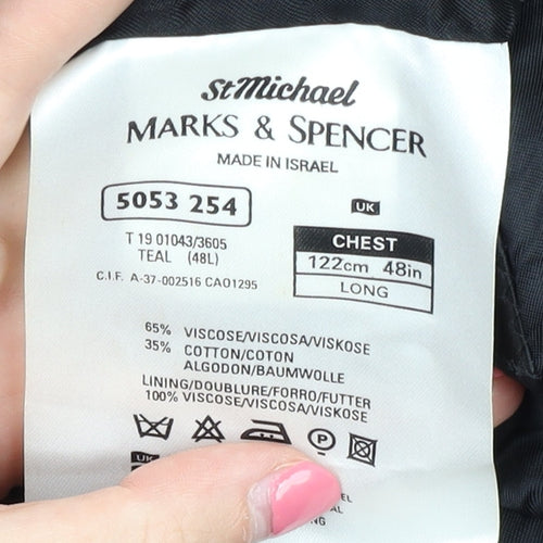 Marks and Spencer Men’s Teal Blazer 48L