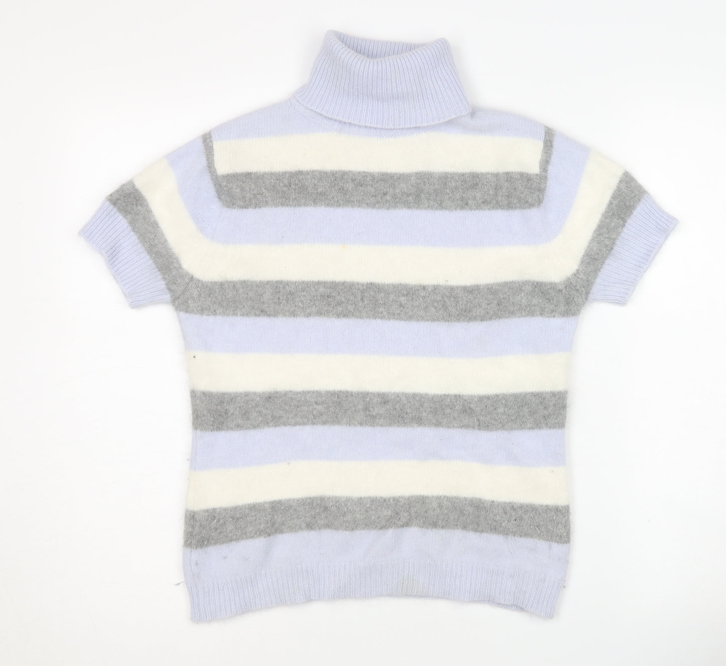 Rahko Softwear Women's Striped Roll Neck Jumper Size 14