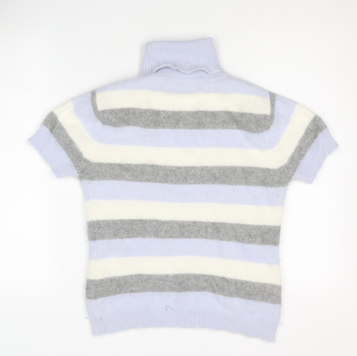 Rahko Softwear Women's Striped Roll Neck Jumper Size 14