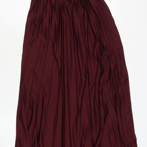 ASOS DESIGN Women's Red Sleeveless Long Dress