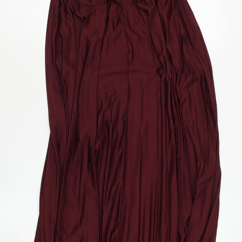 ASOS DESIGN Women's Red Sleeveless Long Dress