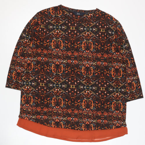Isle Collection Women's Multicoloured Pullover L