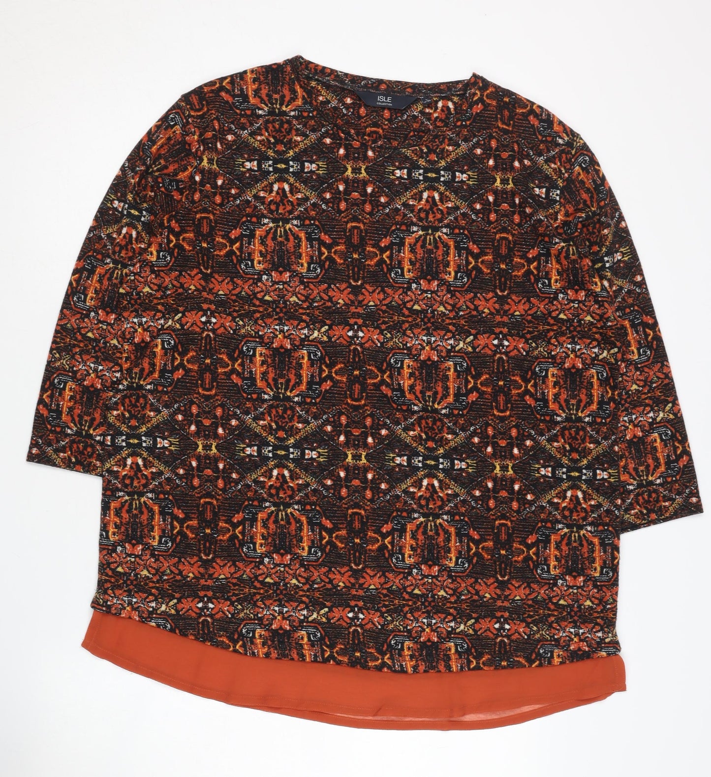 Isle Collection Women's Multicoloured Pullover L