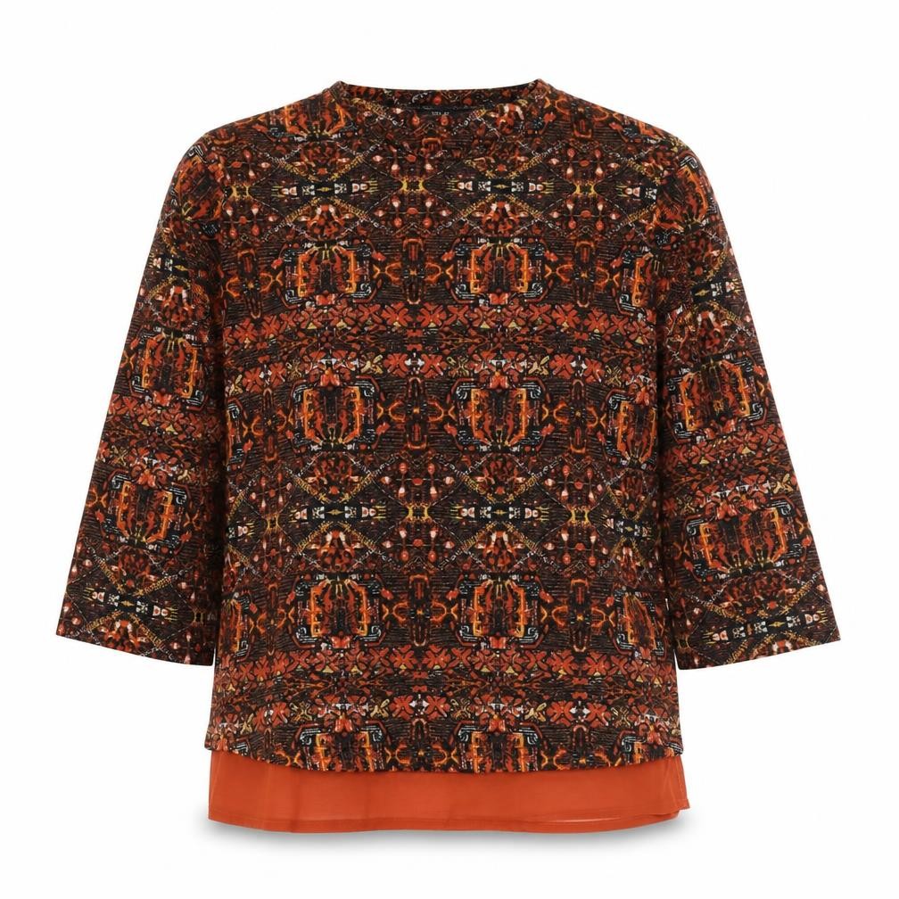 Front view of Isle Collection Women's Multicoloured Pullover L