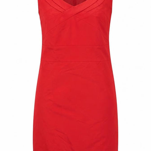Betty Barclay Women's Red Sheath Dress Size 16