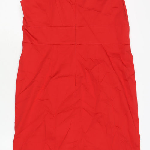 Betty Barclay Women's Red Sheath Dress Size 16