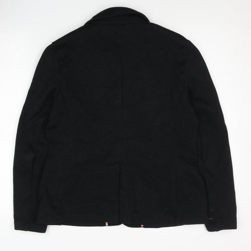 Lands' End Women's Black Petite Blazer M