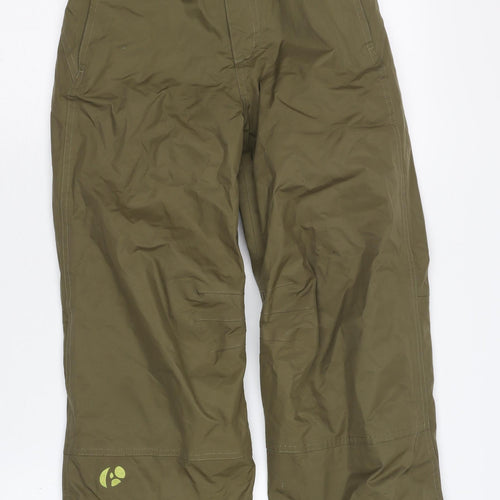Alpine Snowsports Boys Green Snow Pants - 9-10 Years