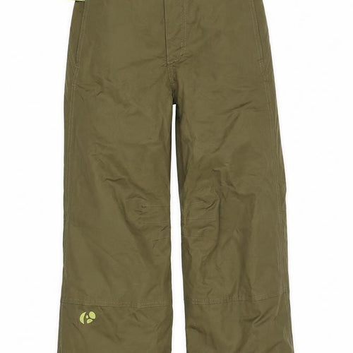 Alpine Snowsports Boys Green Snow Pants - 9-10 Years