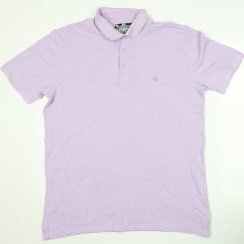 Cotton Traders Men's Purple XL Polo Shirt