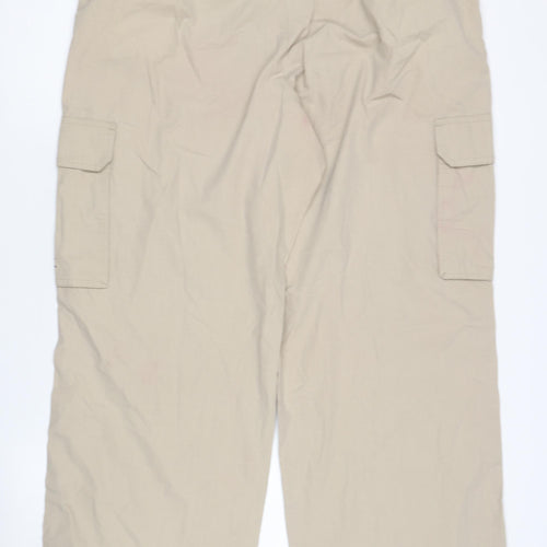 Slazenger Men's Beige Cargo Trousers S