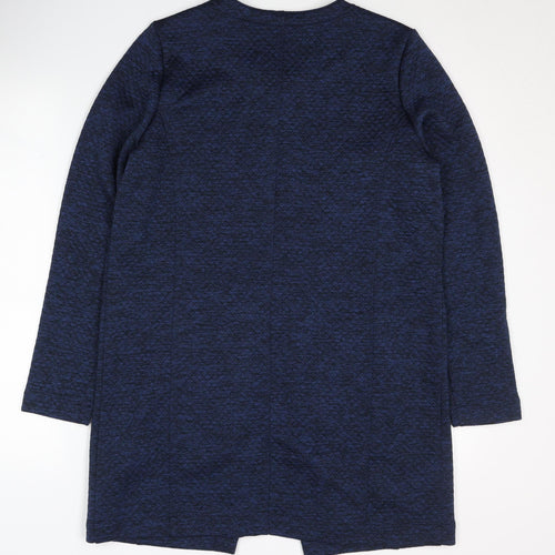 Olsen Women's Blue Cardigan, Size 12, Round Neck