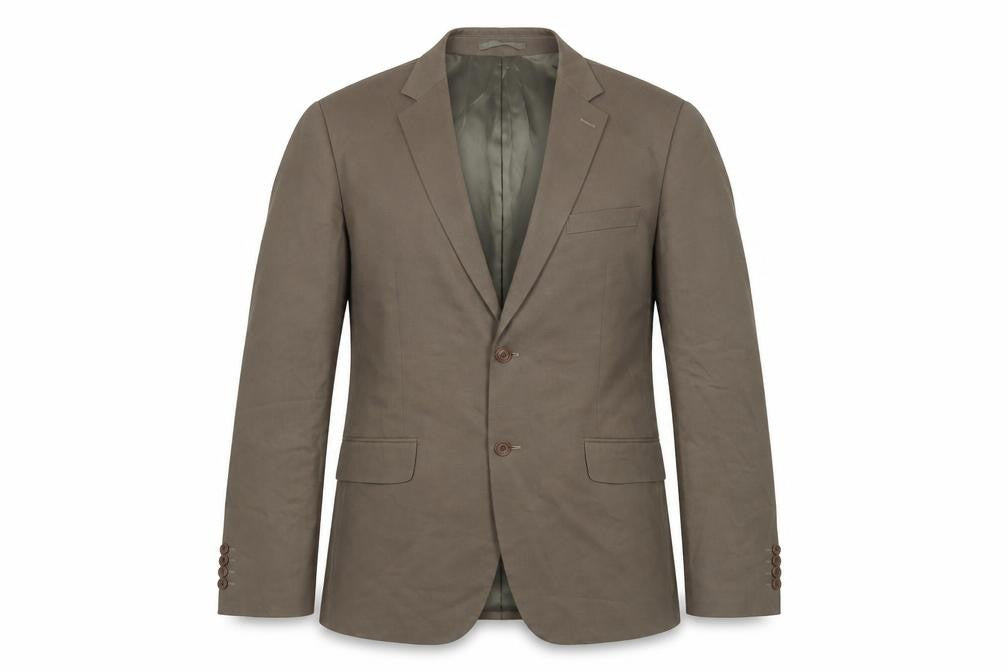 Front view of Blazer Men’s Brown Jacket 44R