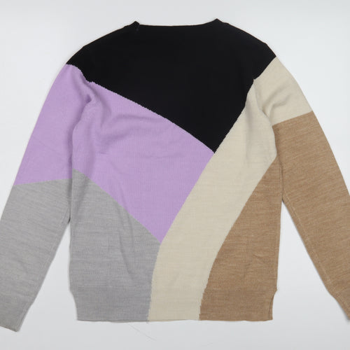 Marks and Spencer Women's Geometric Pullover Jumper