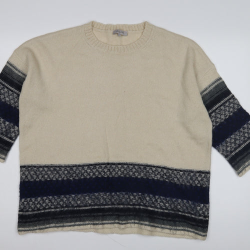 Great Plains Women's Beige Pullover Jumper Size L