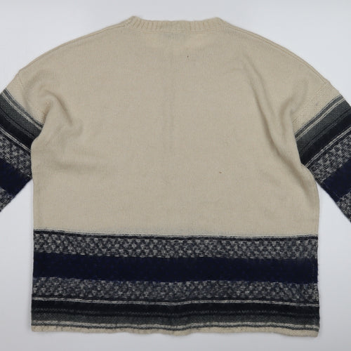 Great Plains Women's Beige Pullover Jumper Size L